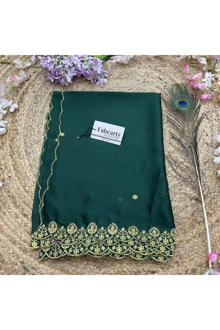 Beautiful Embroidery work Rangoli Dupatta for women | Only Dupatta Starwars Dup - Image 3