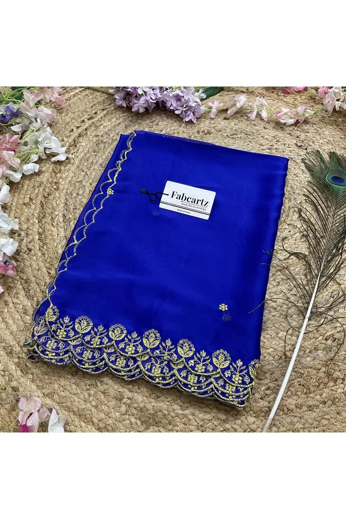Beautiful Embroidery work Rangoli Dupatta for women | Only Dupatta Starwars Dup - Image 35
