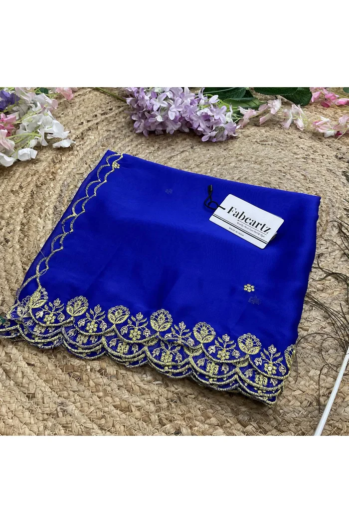 Beautiful Embroidery work Rangoli Dupatta for women | Only Dupatta Starwars Dup - Image 37