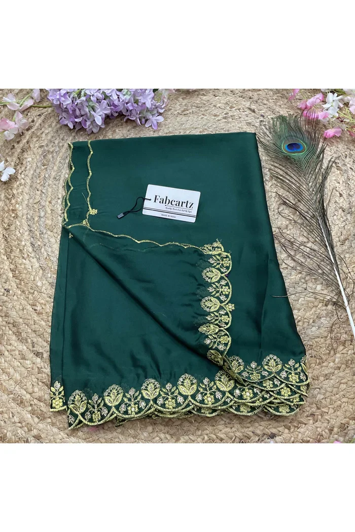 Beautiful Embroidery work Rangoli Dupatta for women | Only Dupatta Starwars Dup - Image 4