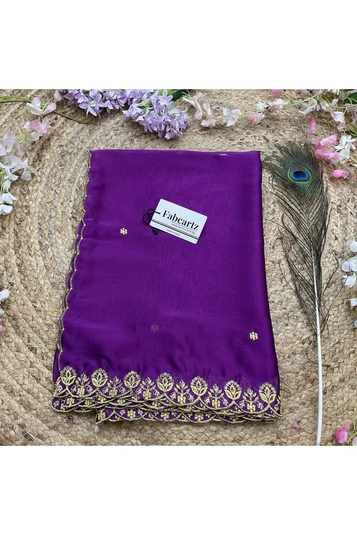 Beautiful Embroidery work Rangoli Dupatta for women | Only Dupatta Starwars Dup - Image 8