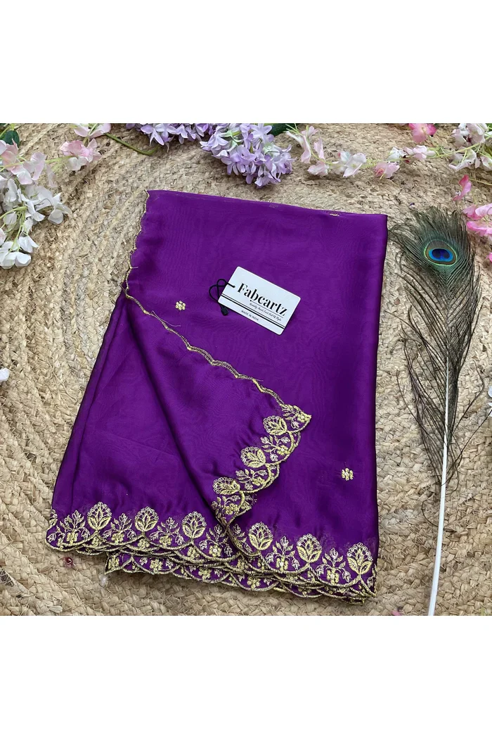 Beautiful Embroidery work Rangoli Dupatta for women | Only Dupatta Starwars Dup - Image 9