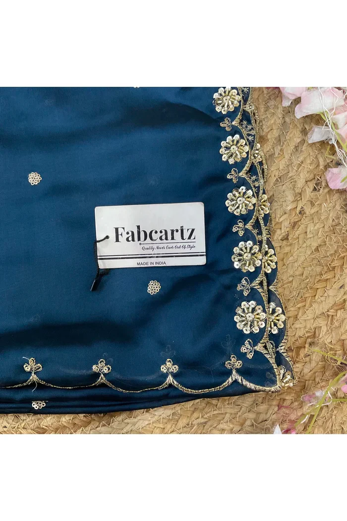 Beautiful Hand work and Beads work Rangoli Dupatta for women | Only Dupatta Dharani Dup - Image 31