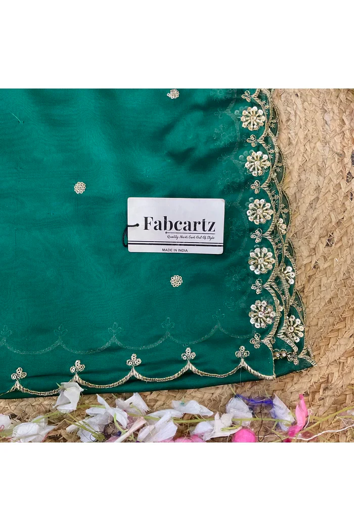 Beautiful Hand work and Beads work Rangoli Dupatta for women | Only Dupatta Dharani Dup - Image 47
