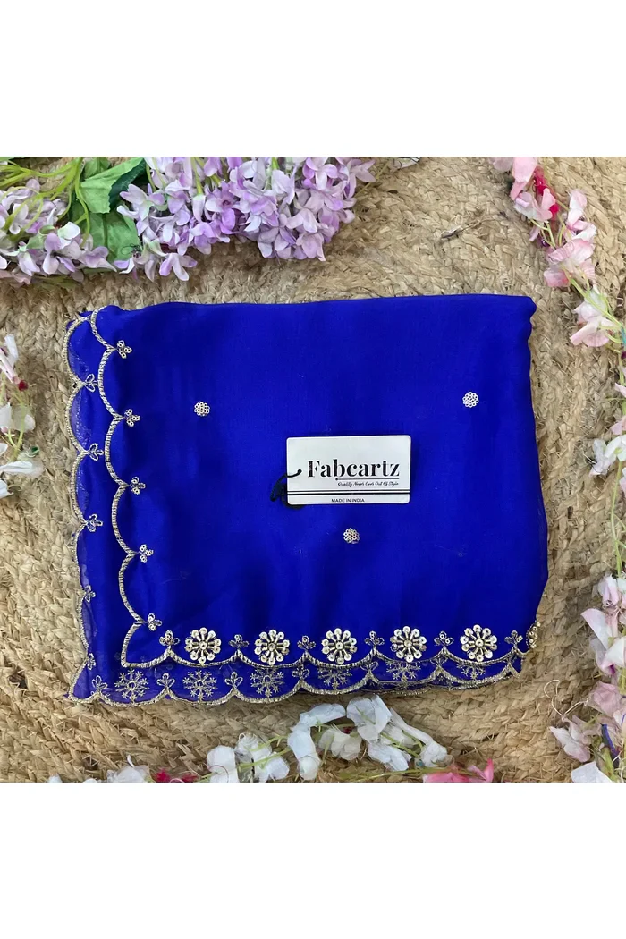 Beautiful Hand work and Beads work Rangoli Dupatta for women | Only Dupatta Dharani Dup - Image 69