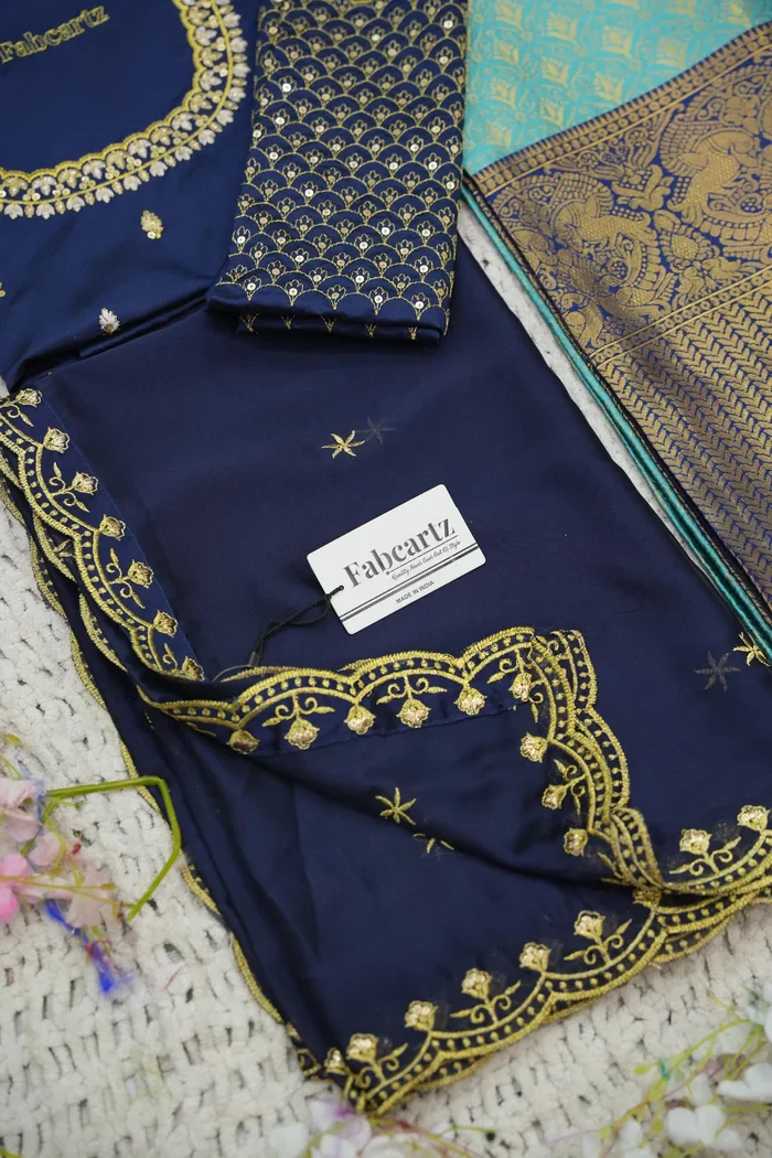 Beautiful South Indian Style Half Saree with Blouse and Dupatta for Women | Reet - Image 56