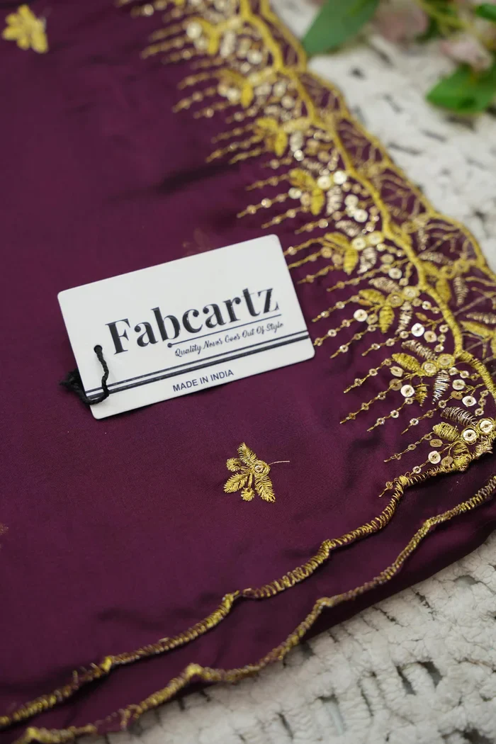 Beautiful South Indian Style Half Saree with Embroidery Blouse and Dupatta for Women | Atreyi Kv - Image 86