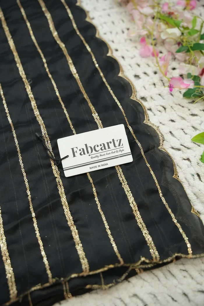 Beautiful South Indian Style Half Saree with Embroidery Blouse and Dupatta for Women | Hyderabadi - Image 60