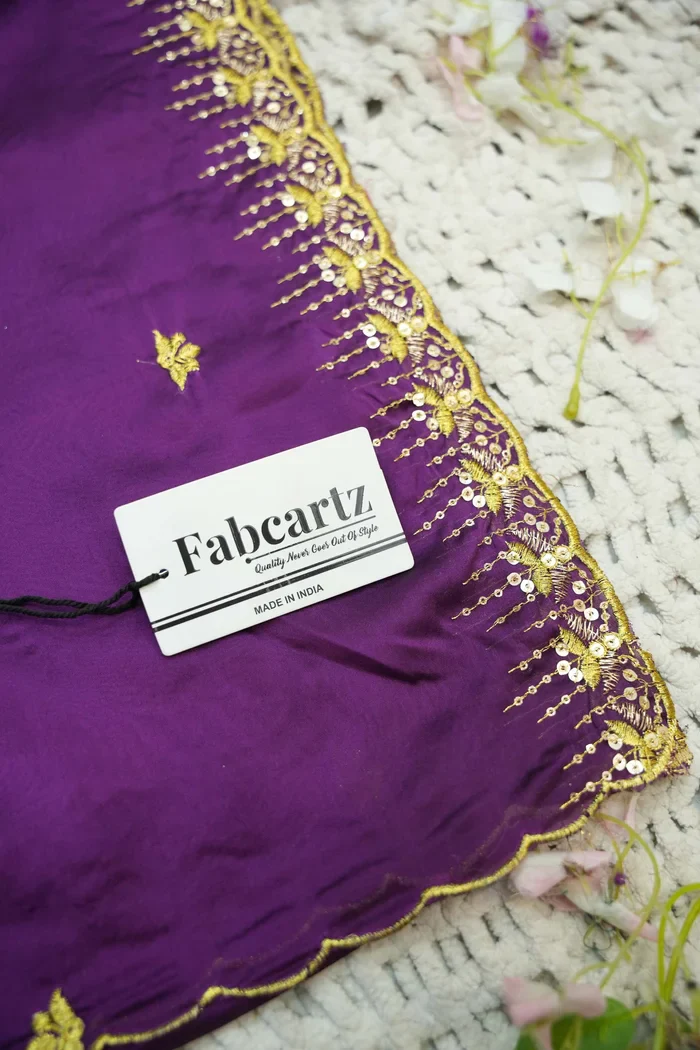 Beautiful South Indian Style Half Saree with Embroidery Blouse and Dupatta for Women | Kalyani Kv - Image 84