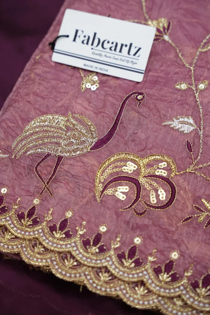 Beautiful South Indian Style Half Saree with Embroidery Blouse and Dupatta for Women | Shuturamurg - Image 34