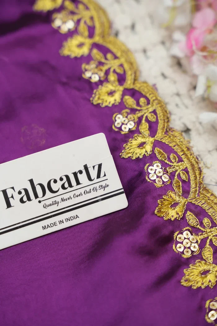 Beautiful South Indian Style Half Saree with Hand Work & Beads Work Blouse and Dupatta for Women | Meghnath - Image 40