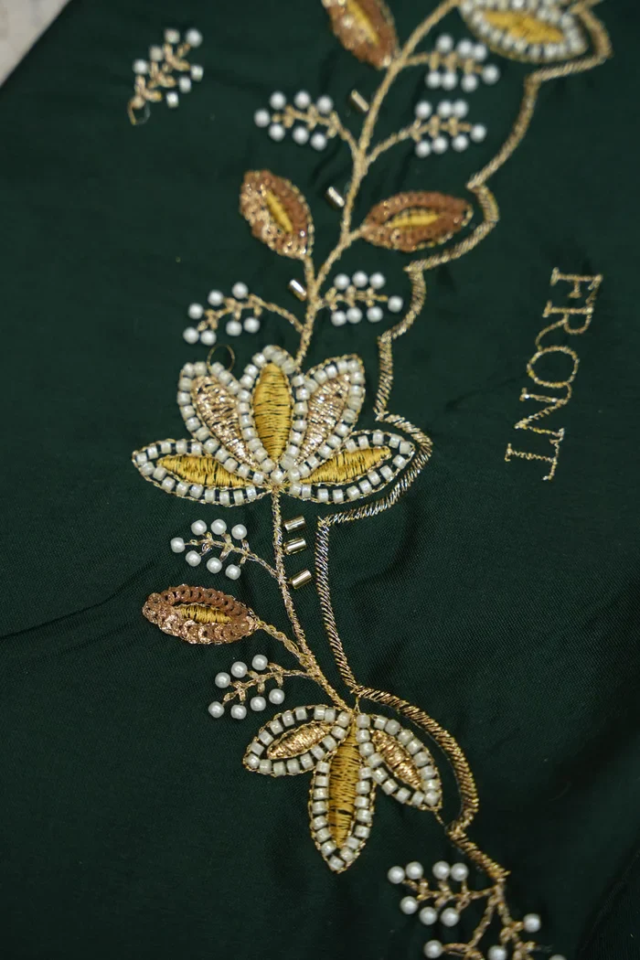 Beautiful South Indian Style Half Saree with Hand Work Blouse and Dupatta for Women | BiliPatra - Image 70