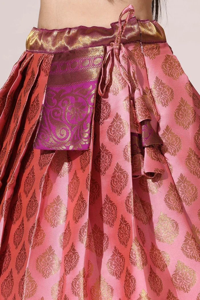 South Indian Festival Traditional Half Saree BIG AKKU - Image 20