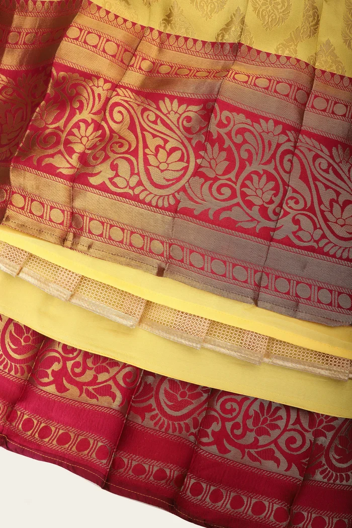 South Indian Festival Traditional Half Saree BIG AKKU - Image 42