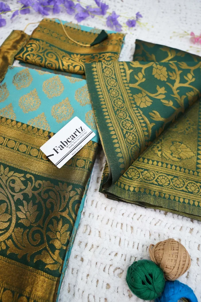 South Indian Festival Traditional Half Saree BIG AKKU - Image 46