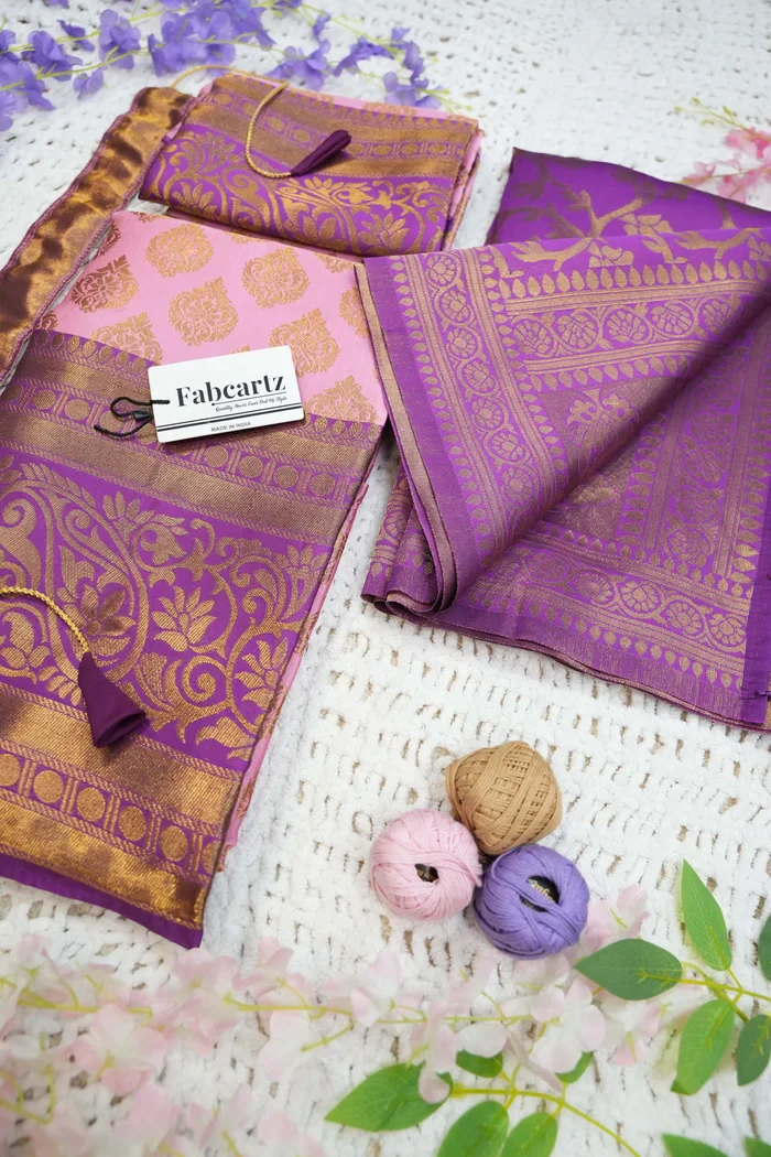South Indian Festival Traditional Half Saree BIG AKKU - Image 52