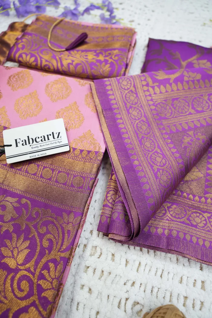 South Indian Festival Traditional Half Saree BIG AKKU - Image 53