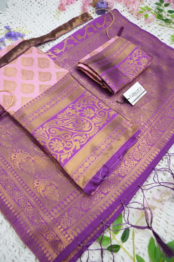 South Indian Festival Traditional Half Saree BIG AKKU - Image 54