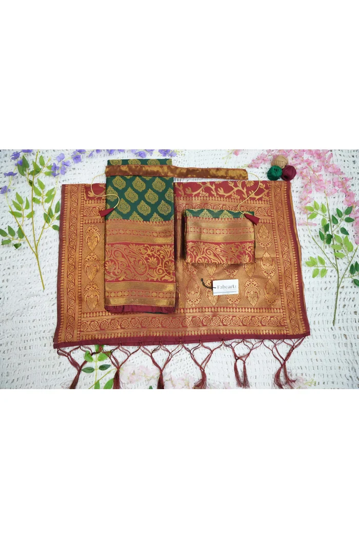 South Indian Festival Traditional Half Saree BIG AKKU - Image 62
