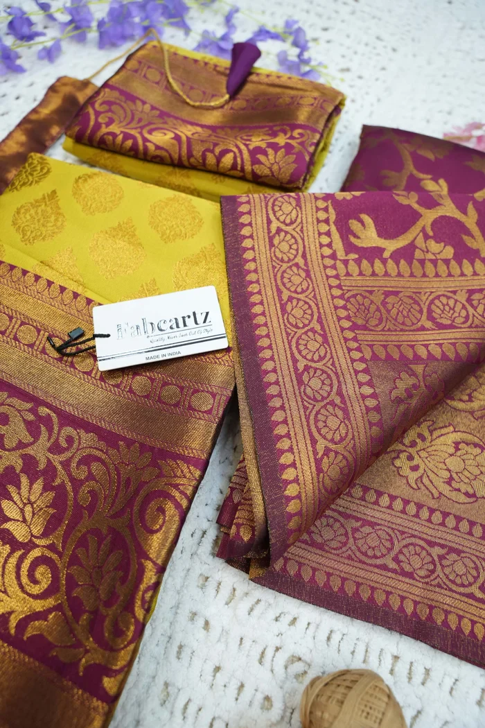 South Indian Festival Traditional Half Saree BIG AKKU - Image 66