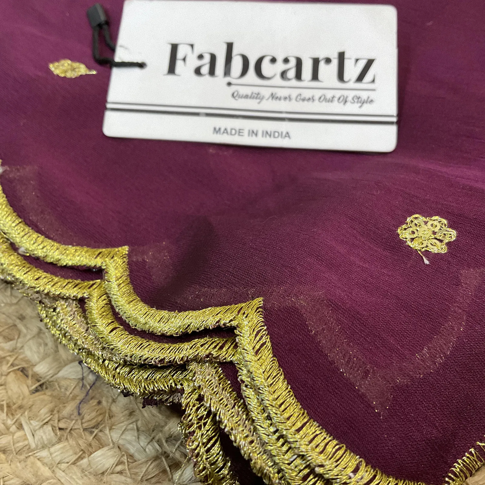 Beautiful Embroidery work Rangoli Dupatta for women | Only Dupatta BittuDup - Image 8