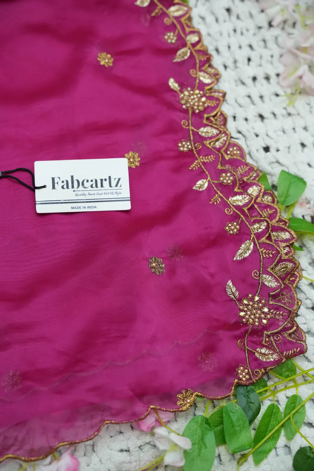 South Indian Festival Traditional Half Saree with Blouse & Embroidered Dupatta ButtiRango/Aroli - Image 26