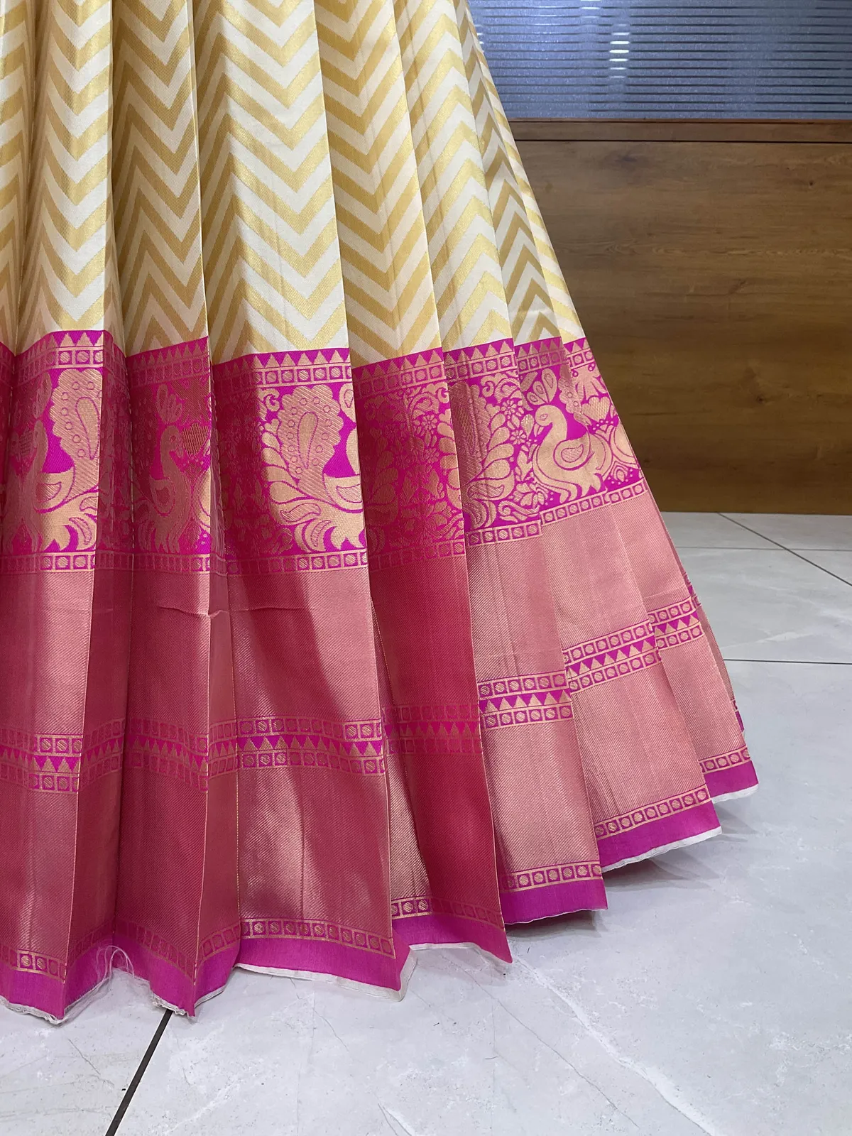 Beautifull South Indian Half Saree for women Charvi - Image 6