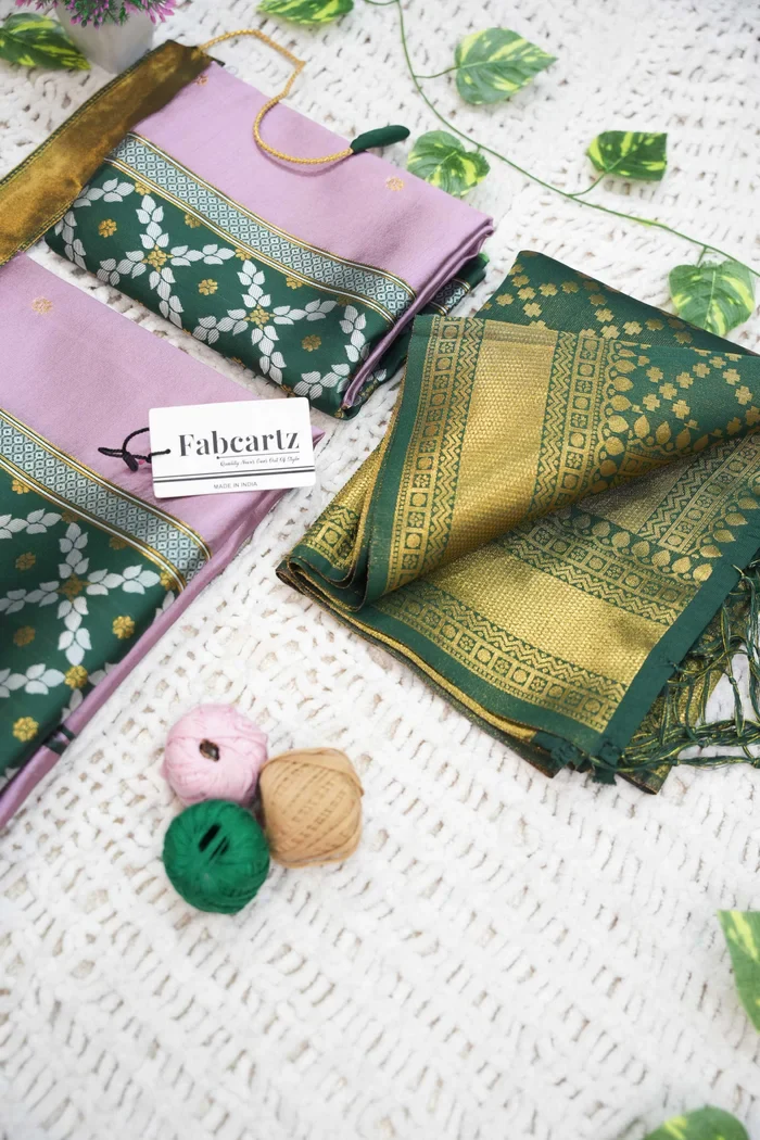 New Kids Traditional South Indian Half Saree JanjalKIDS - Image 10
