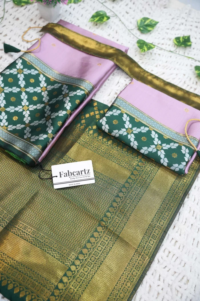 New Kids Traditional South Indian Half Saree JanjalKIDS - Image 11