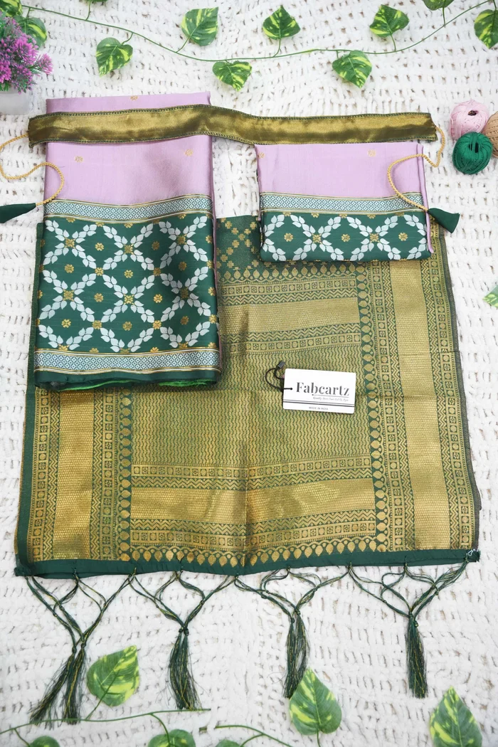 New Kids Traditional South Indian Half Saree JanjalKIDS - Image 12