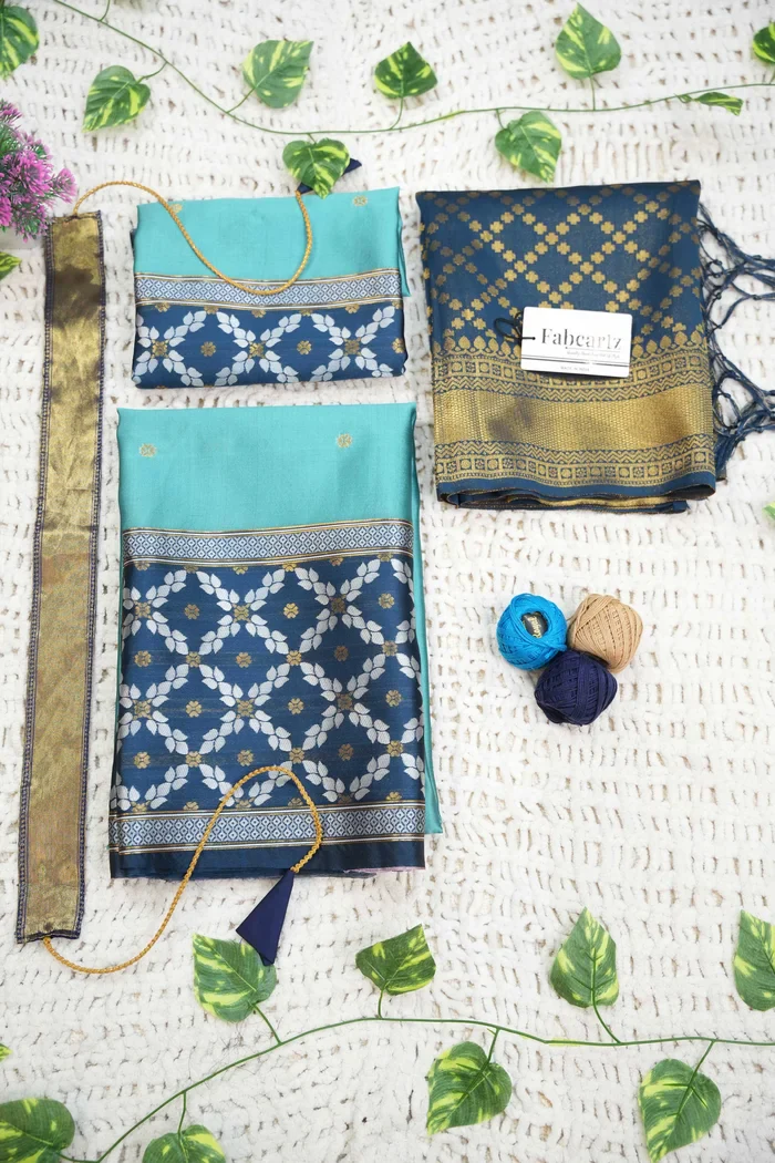New Kids Traditional South Indian Half Saree JanjalKIDS - Image 14