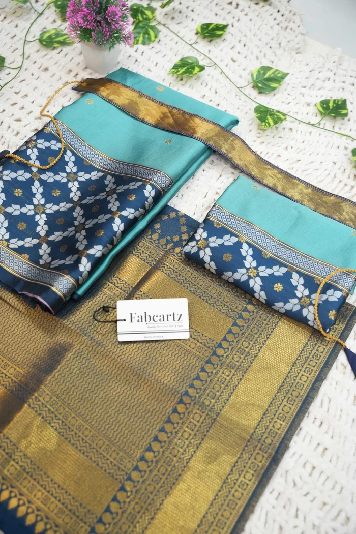 New Kids Traditional South Indian Half Saree JanjalKIDS - Image 17