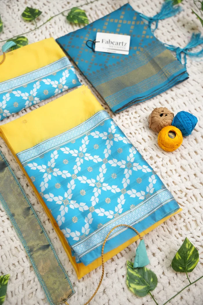 New Kids Traditional South Indian Half Saree JanjalKIDS - Image 21