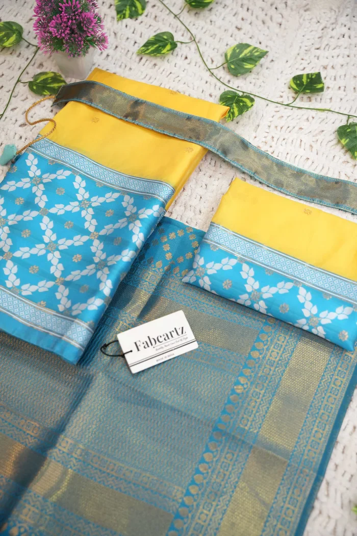 New Kids Traditional South Indian Half Saree JanjalKIDS - Image 23