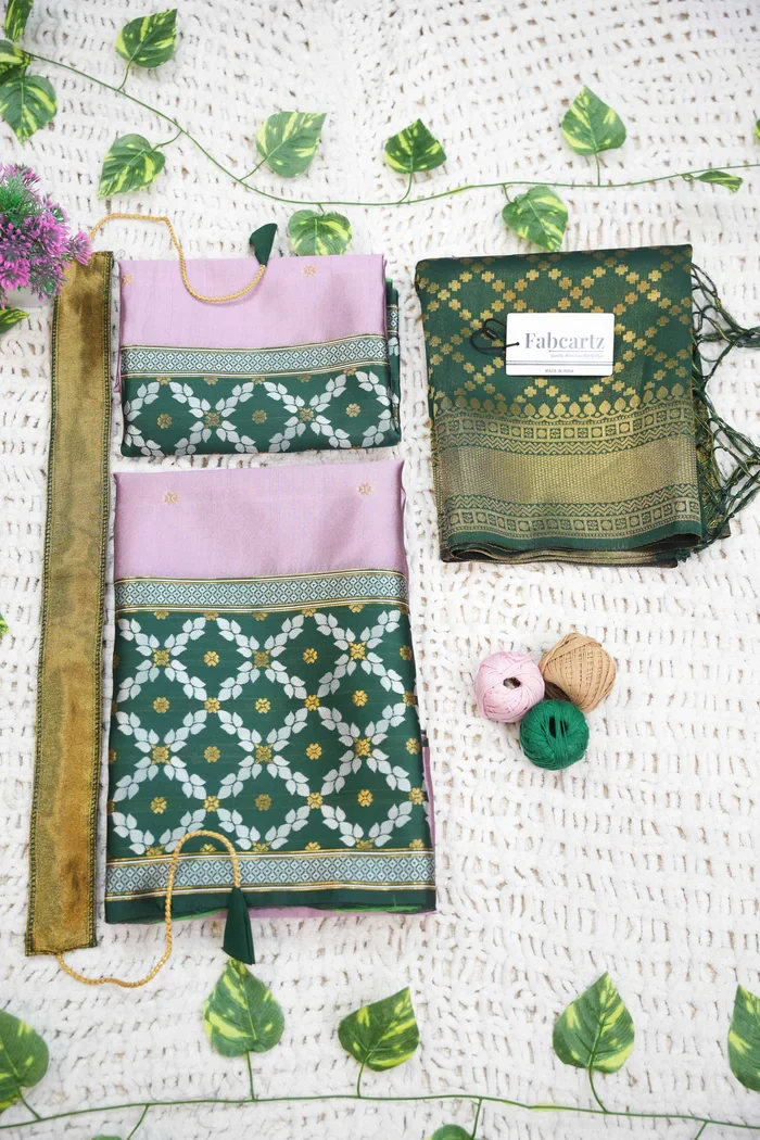 New Kids Traditional South Indian Half Saree JanjalKIDS - Image 8