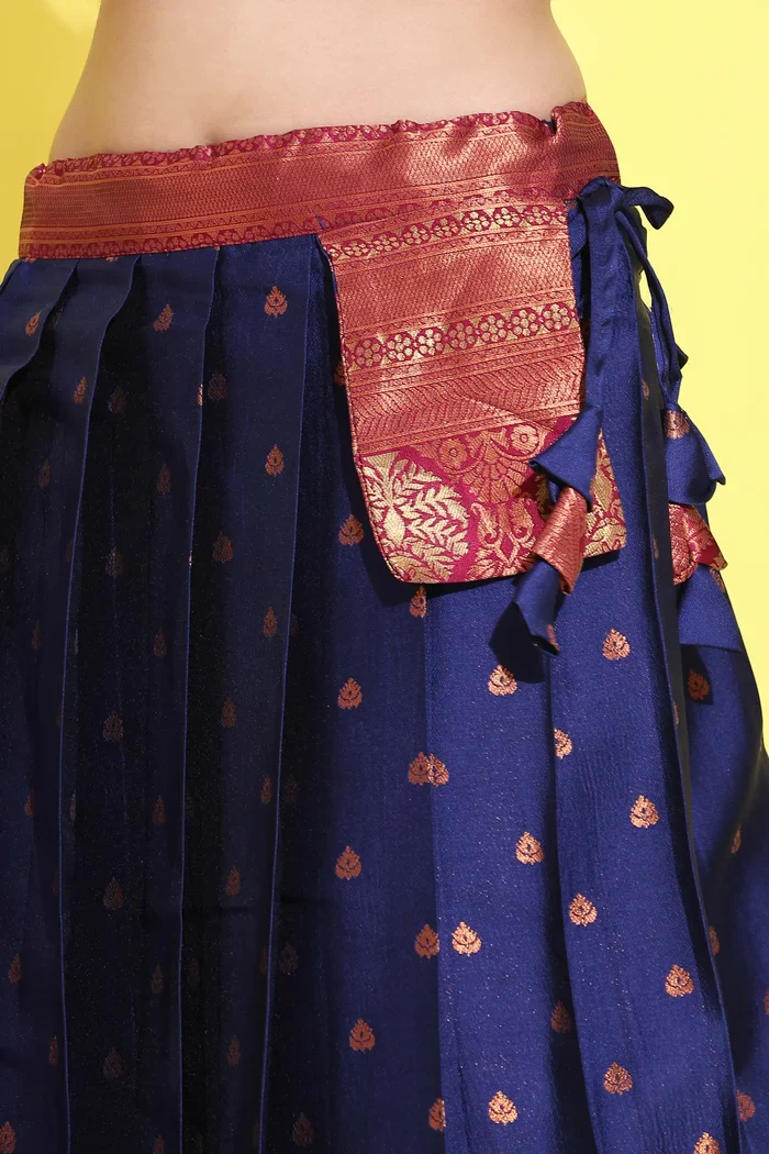 South Indian Festival Traditional Half Saree Madhuri - Image 17
