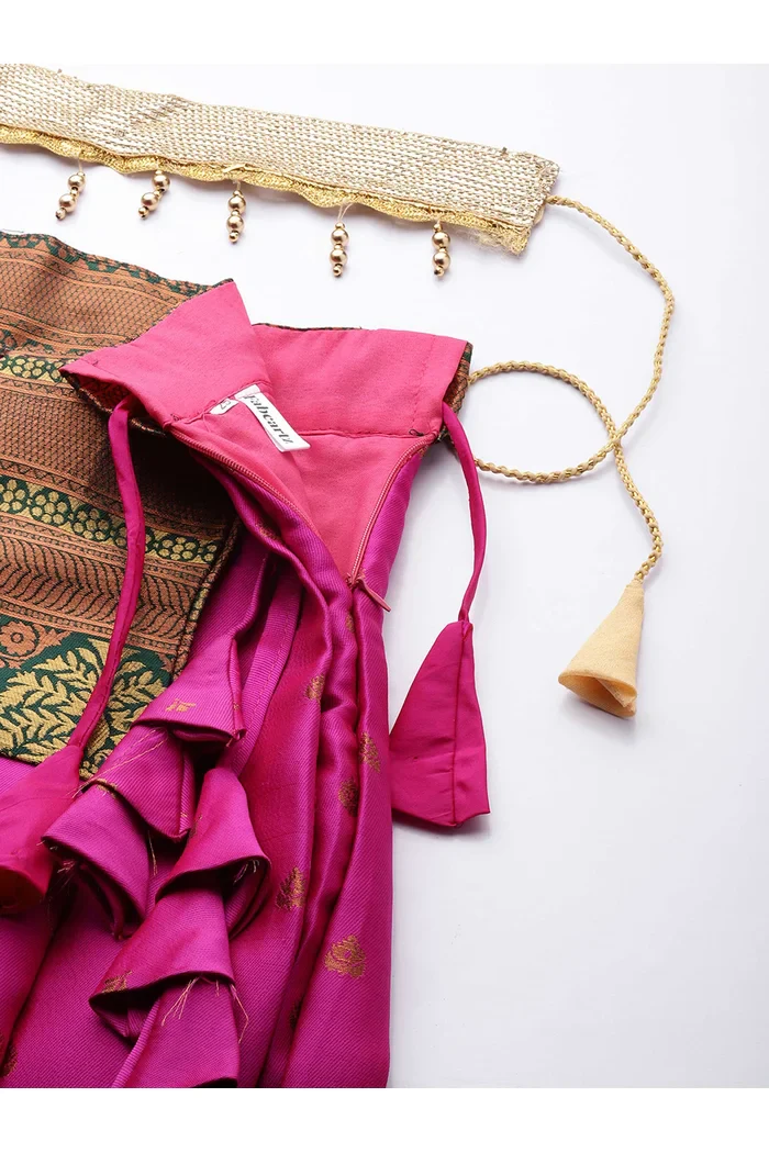 South Indian Festival Traditional Half Saree Madhuri - Image 24