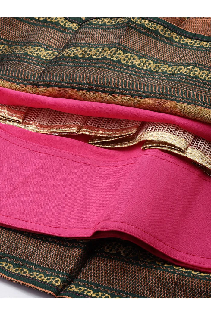 South Indian Festival Traditional Half Saree Madhuri - Image 25