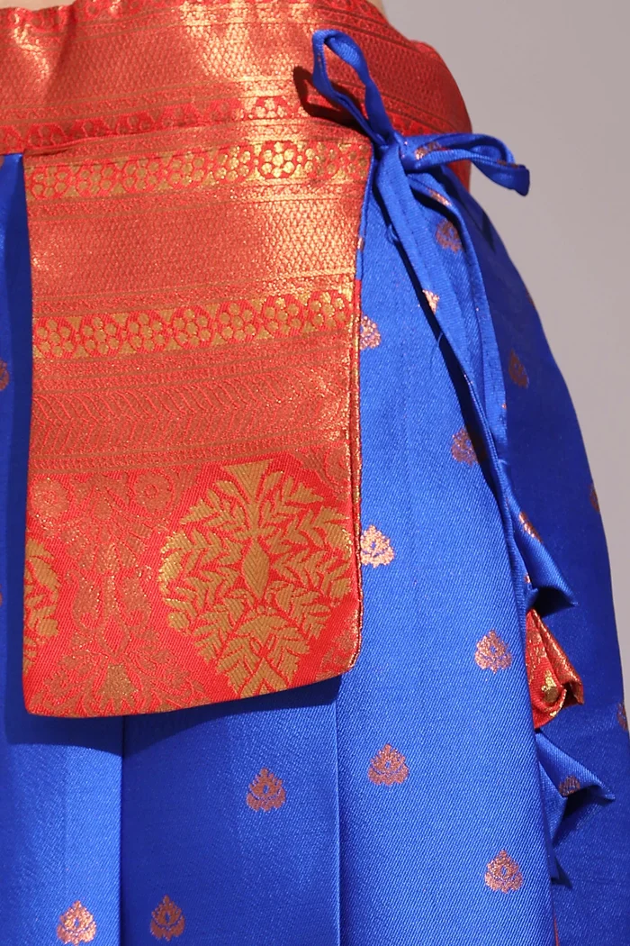 South Indian Festival Traditional Half Saree Madhuri - Image 42