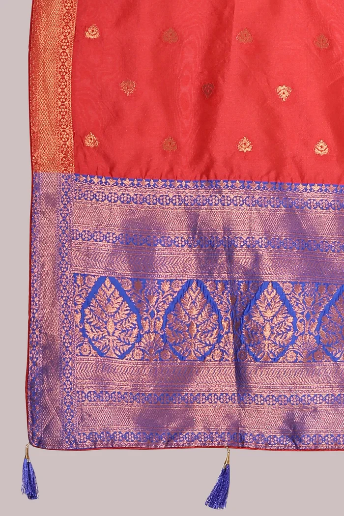 South Indian Festival Traditional Half Saree Madhuri - Image 43