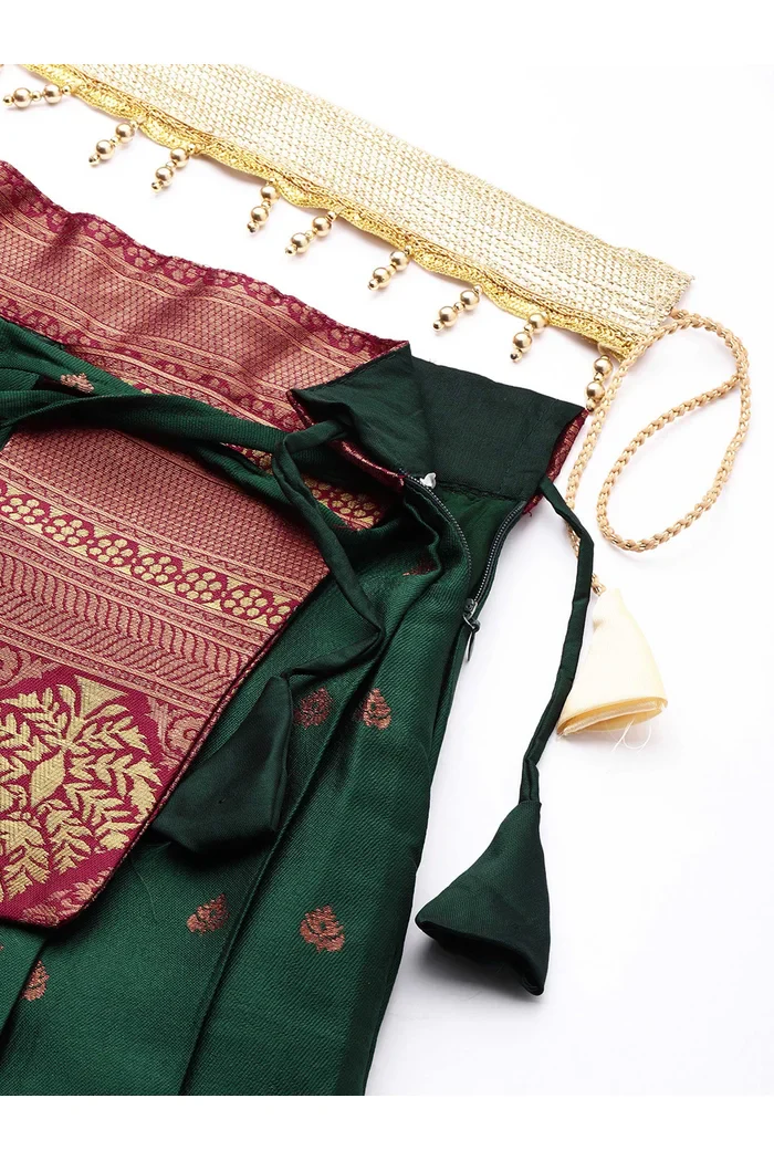South Indian Festival Traditional Half Saree Madhuri - Image 6