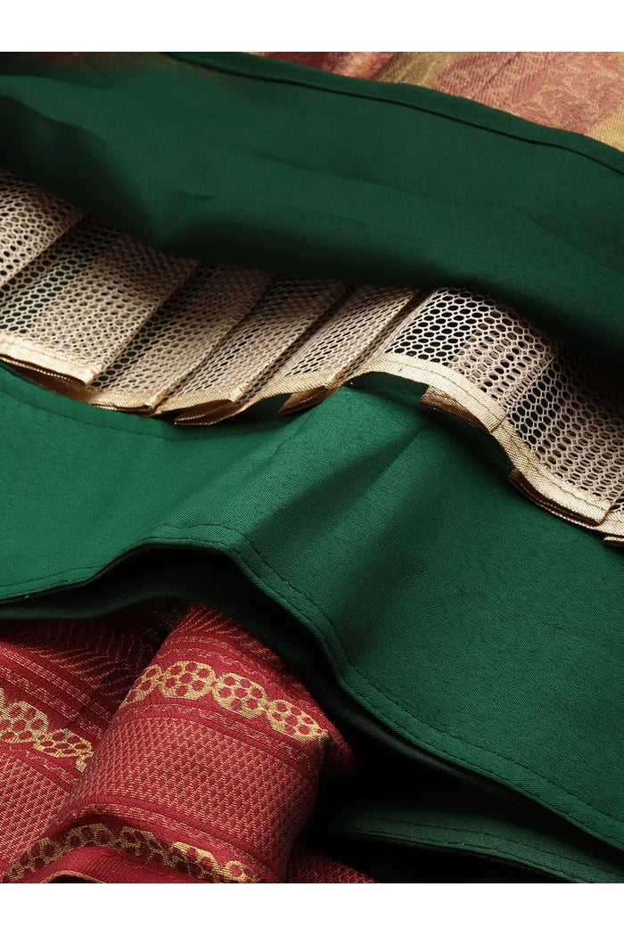 South Indian Festival Traditional Half Saree Madhuri - Image 7