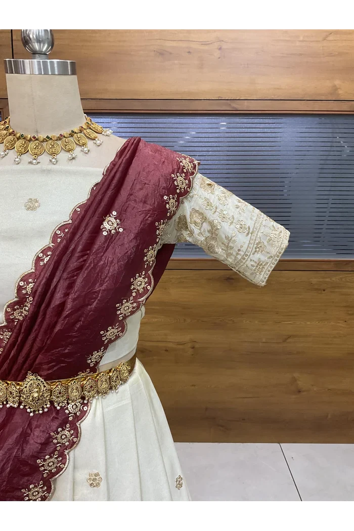 South Indian Festival Traditional Lehenga Choli DekiSuki - Image 16