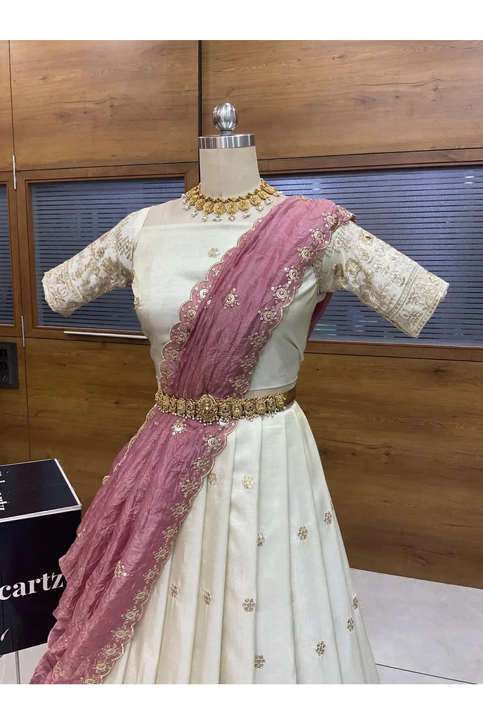 South Indian Festival Traditional Lehenga Choli DekiSuki - Image 20