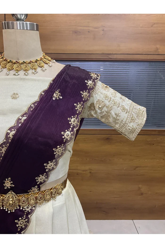 South Indian Festival Traditional Lehenga Choli DekiSuki - Image 38