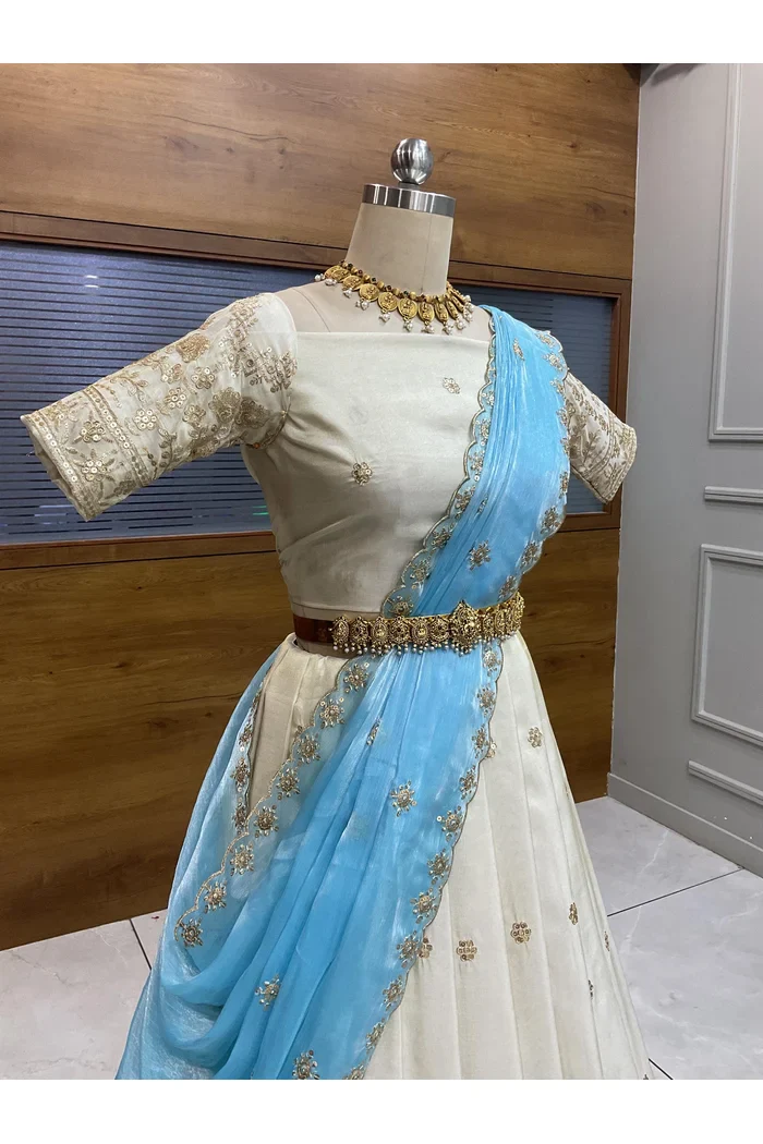 South Indian Festival Traditional Lehenga Choli DekiSuki - Image 41