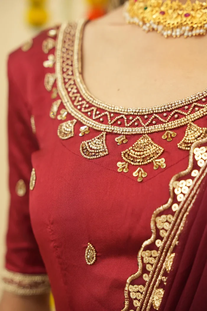 Women's Woven Design zari work Half Saree with FullyHandwork Blouse and Dupatta Dhara - Image 25