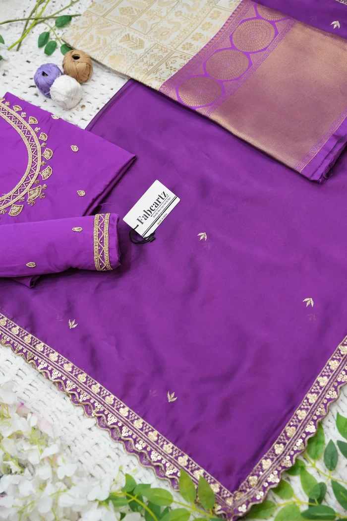 Women's Woven Design zari work Half Saree with FullyHandwork Blouse and Dupatta Dhara - Image 66