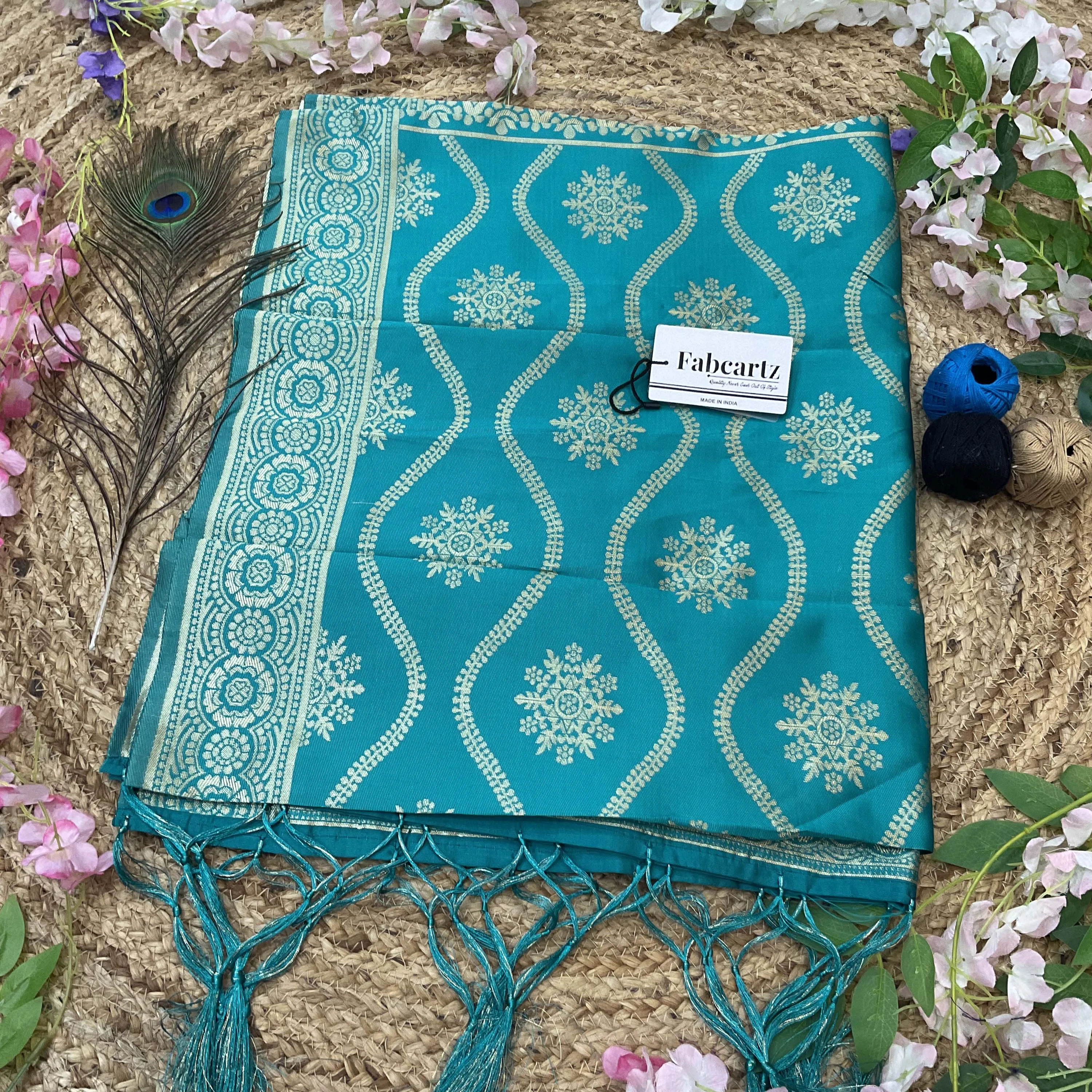 Beautiful Jacquard Woven Design Dupatta for women | Only Dupatta DiberaDup - Image 17