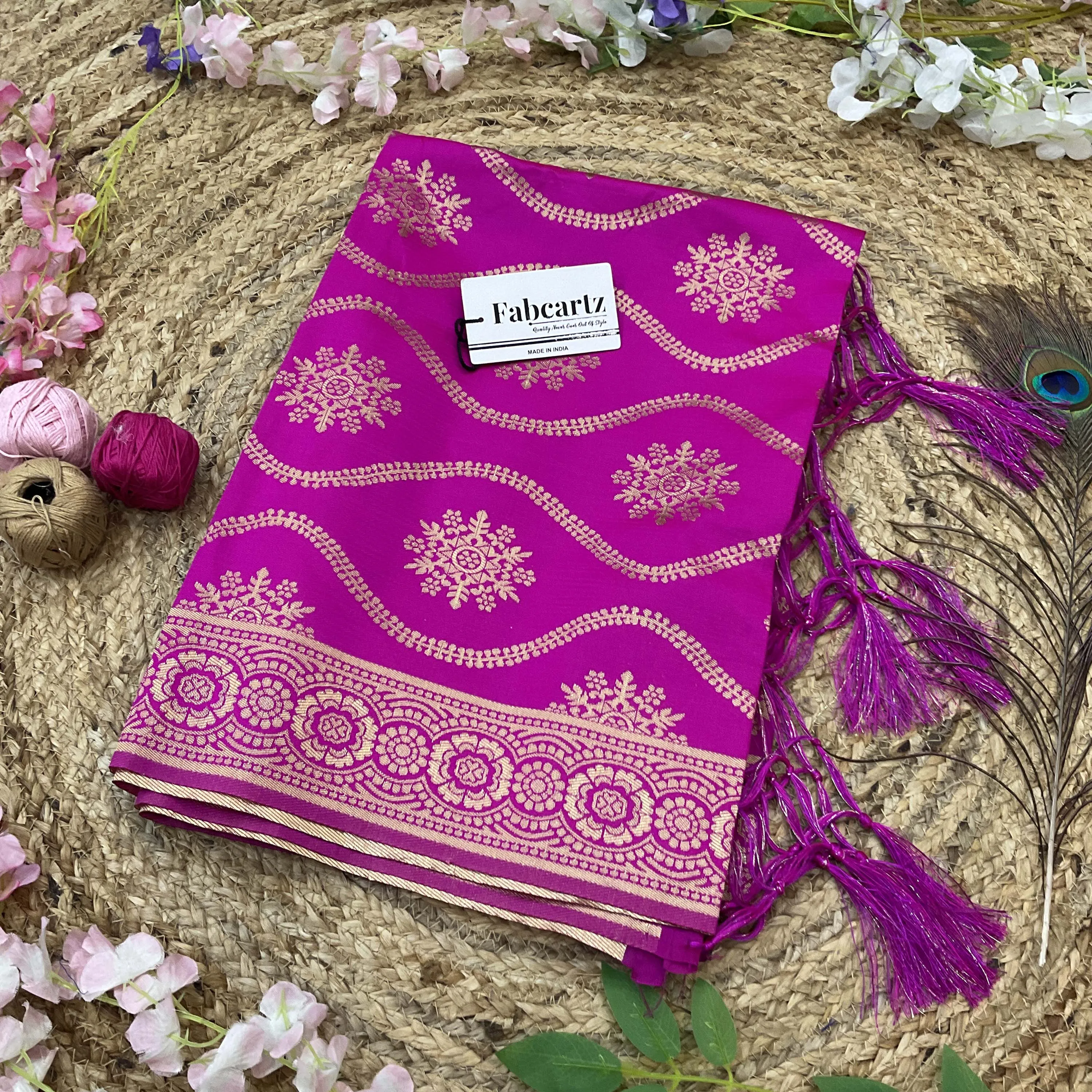 Beautiful Jacquard Woven Design Dupatta for women | Only Dupatta DiberaDup - Image 23